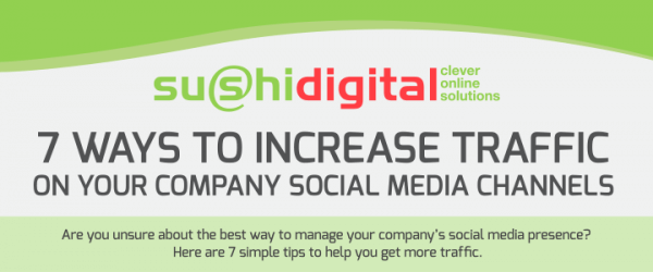 How to Increase Traffic to Your Social Media Sites 1
